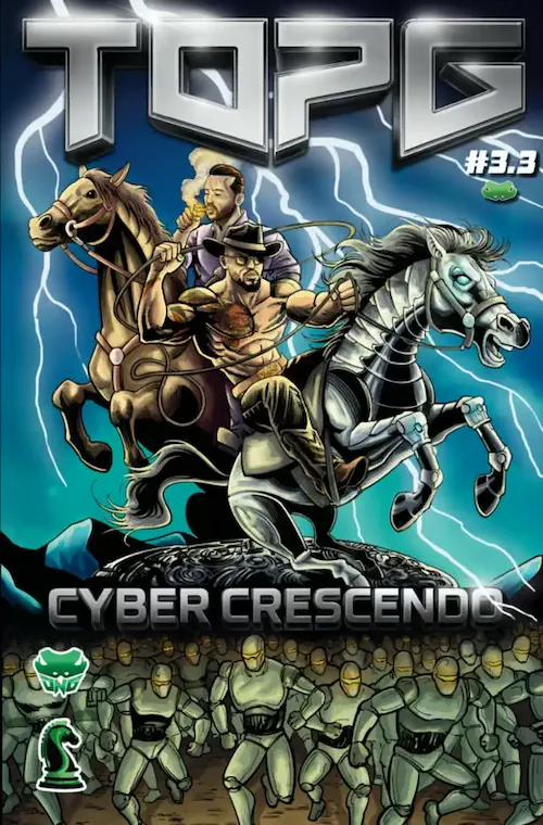Top G #3.3 Cyber Crescendo Comic Cover
